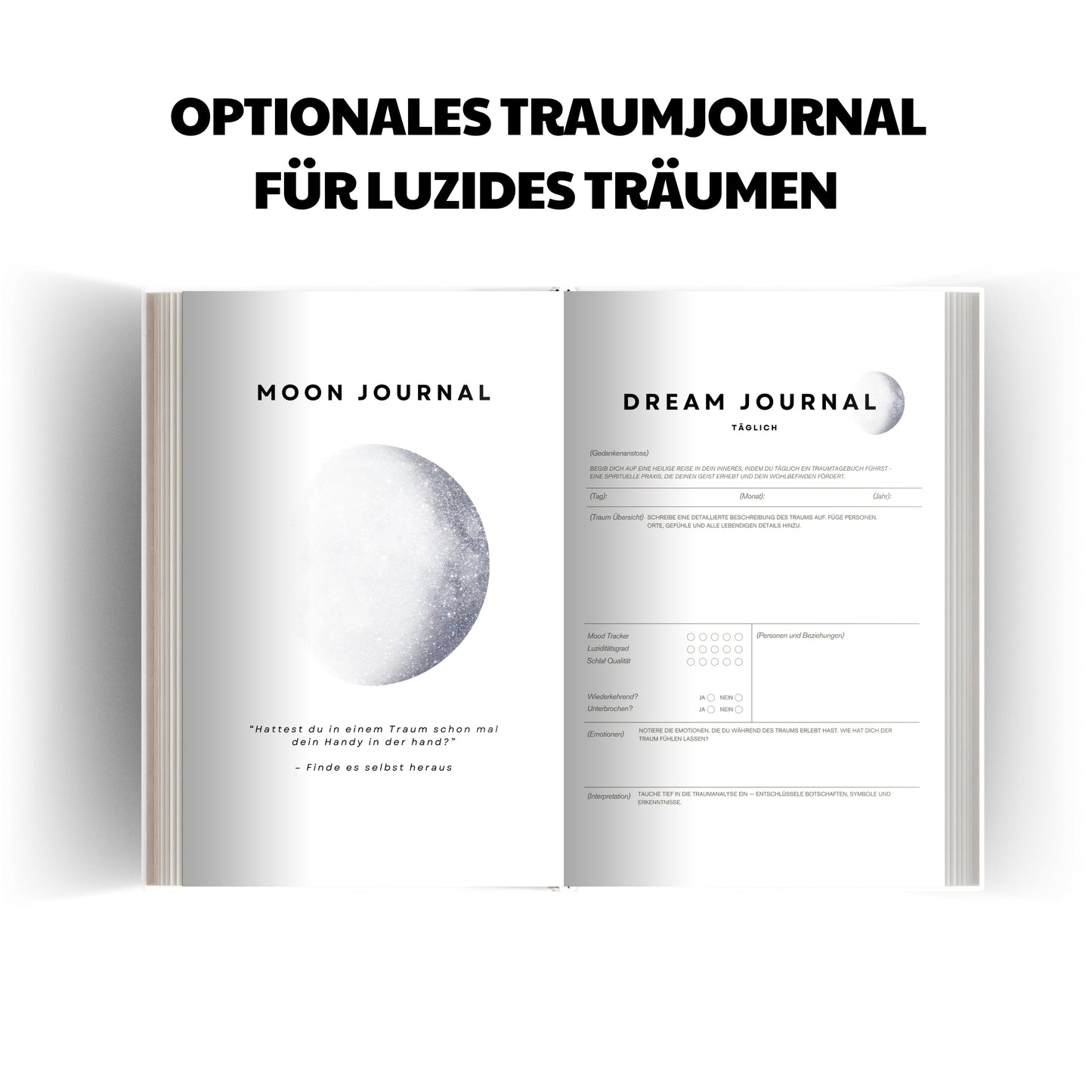 Moon Journal für Paare