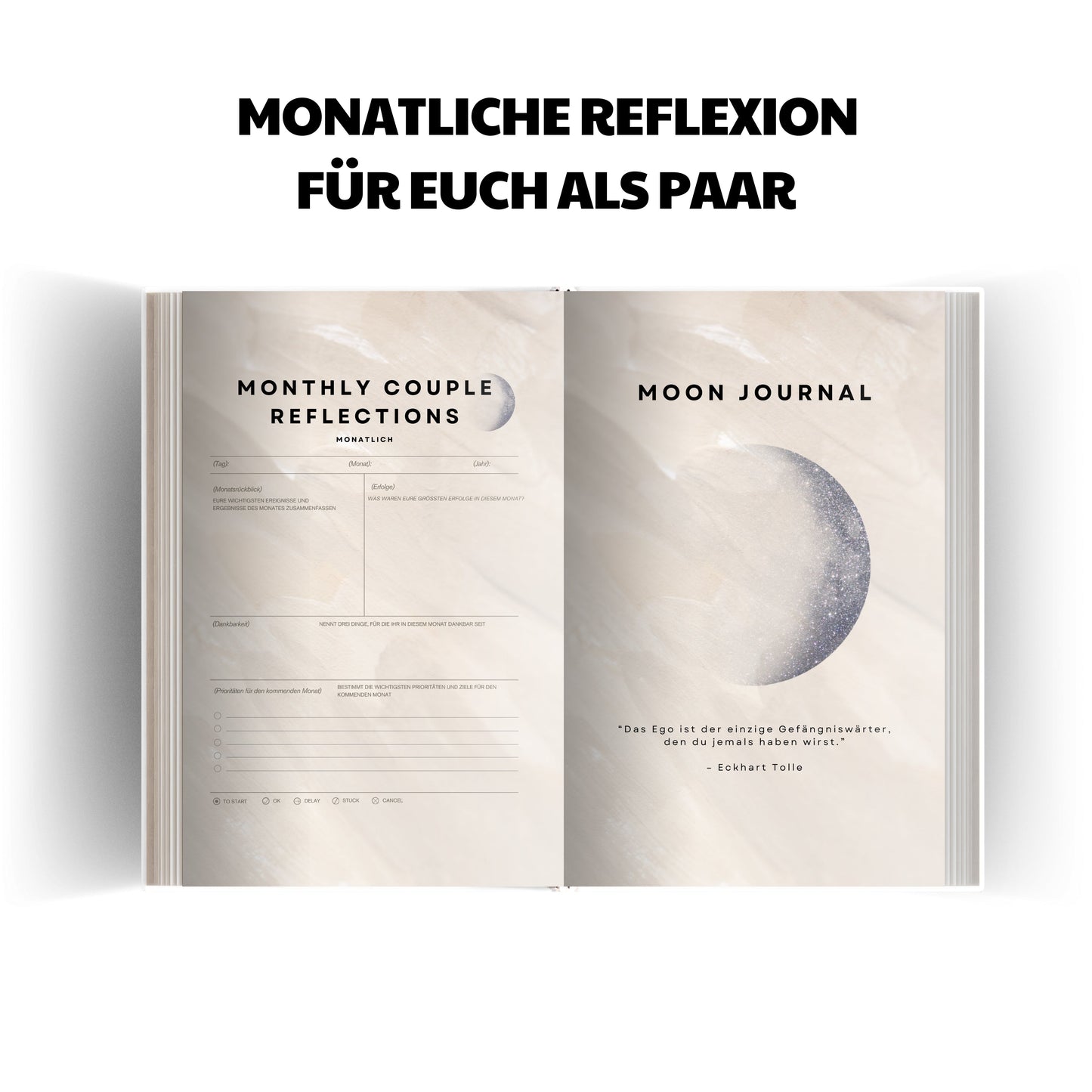 Moon Journal für Paare